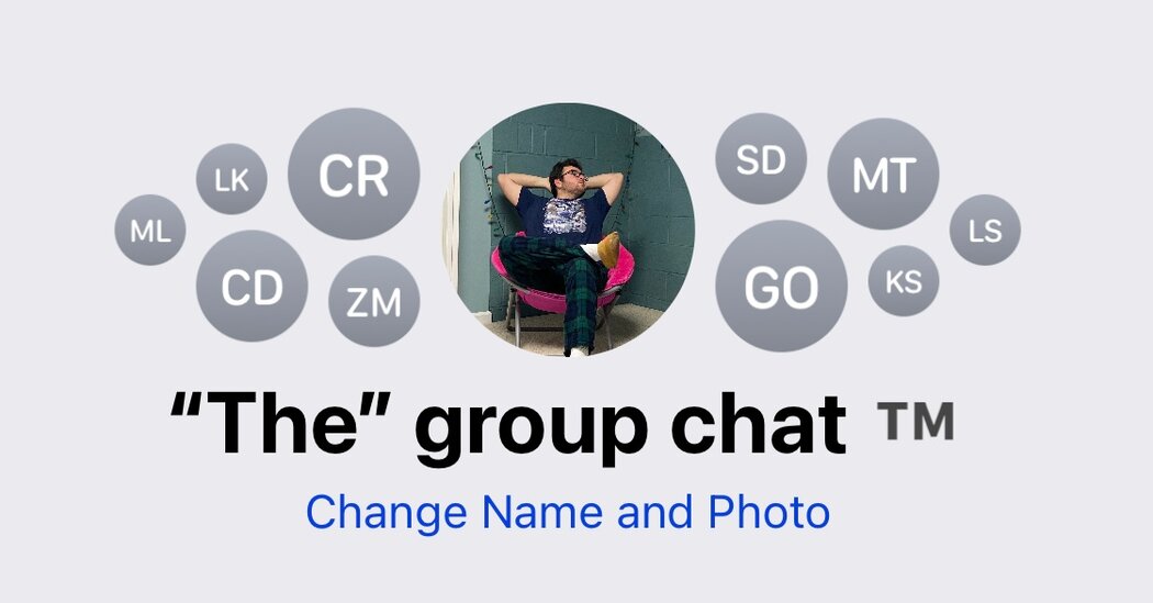 The Fine Art of Naming a Group Chat