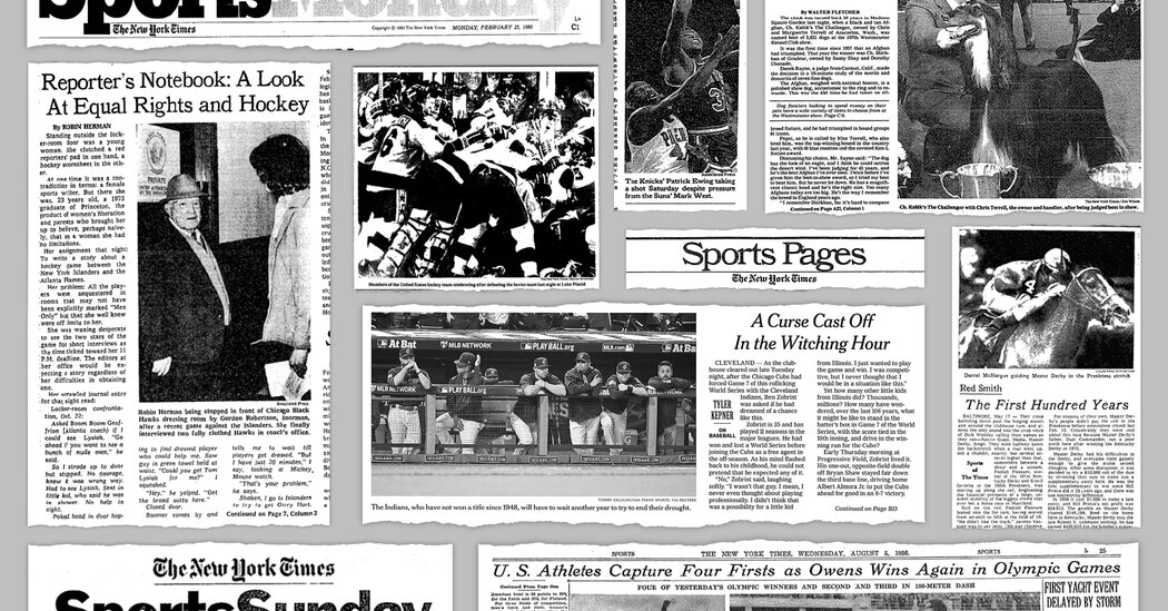 Scenes From More Than a Century of Sports