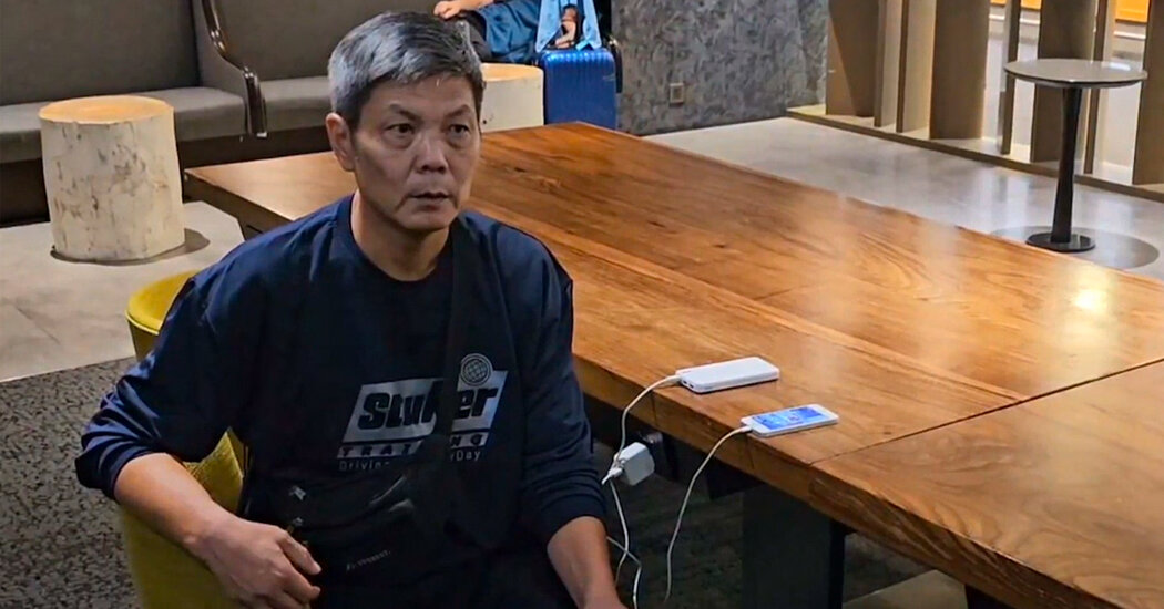 Chinese Activist Camps Out at Airport in Taiwan in Bid for Asylum