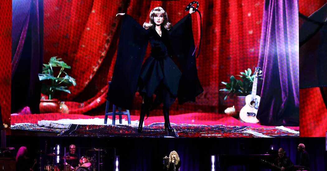 Stevie Nicks Unveils a Her Own Barbie at MSG