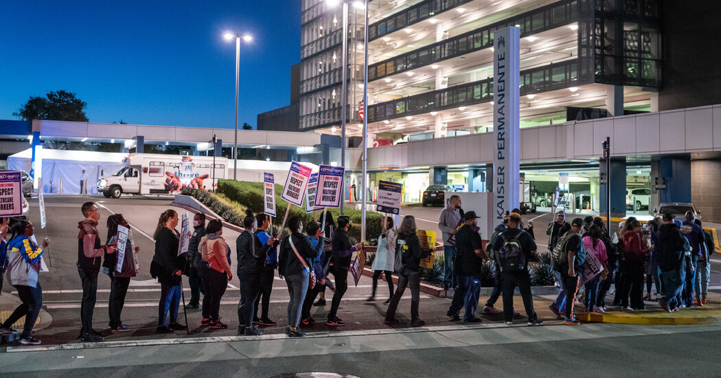 More Than 75,000 Kaiser Permanente Health Care Workers Begin Strike