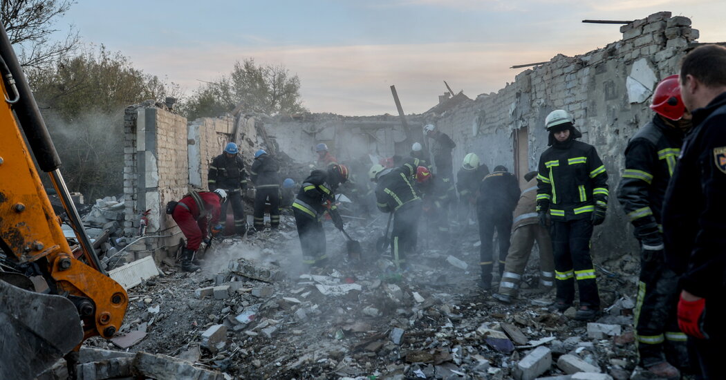 Russian Attack in Kharkiv Region Kills Over 50, Ukraine Says: Live News Updates