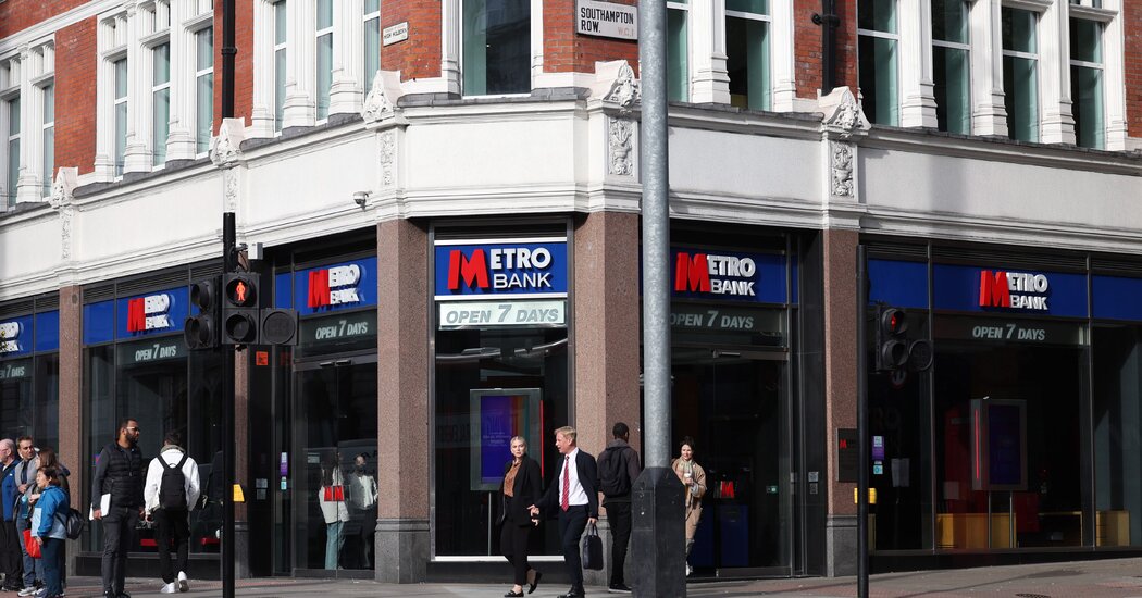 Metro Bank, a Troubled U.K. Lender, Raises Money to Shore Up Finances