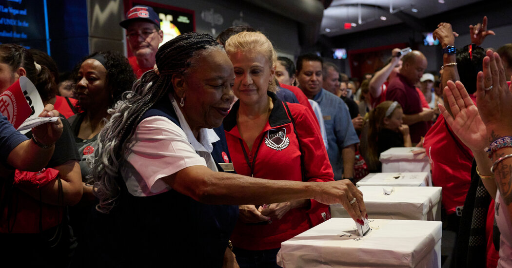 Las Vegas Hospitality Workers Authorize Strike at Major Resorts