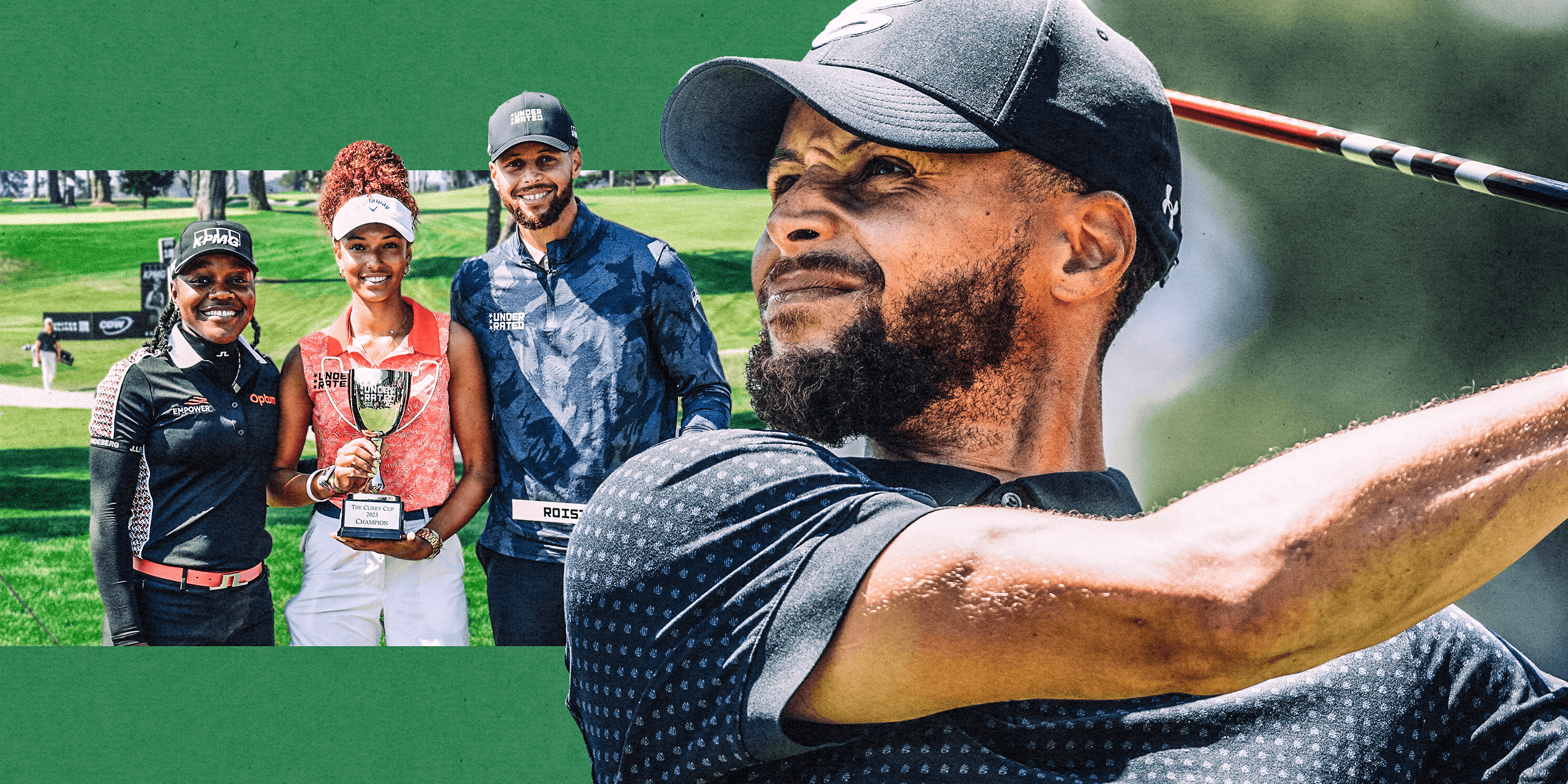 Steph Curry, golfer and entrepreneur, plots his second act
